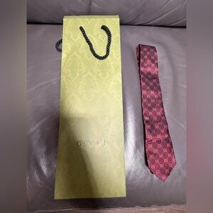 GG SILK JACQUARD TIE